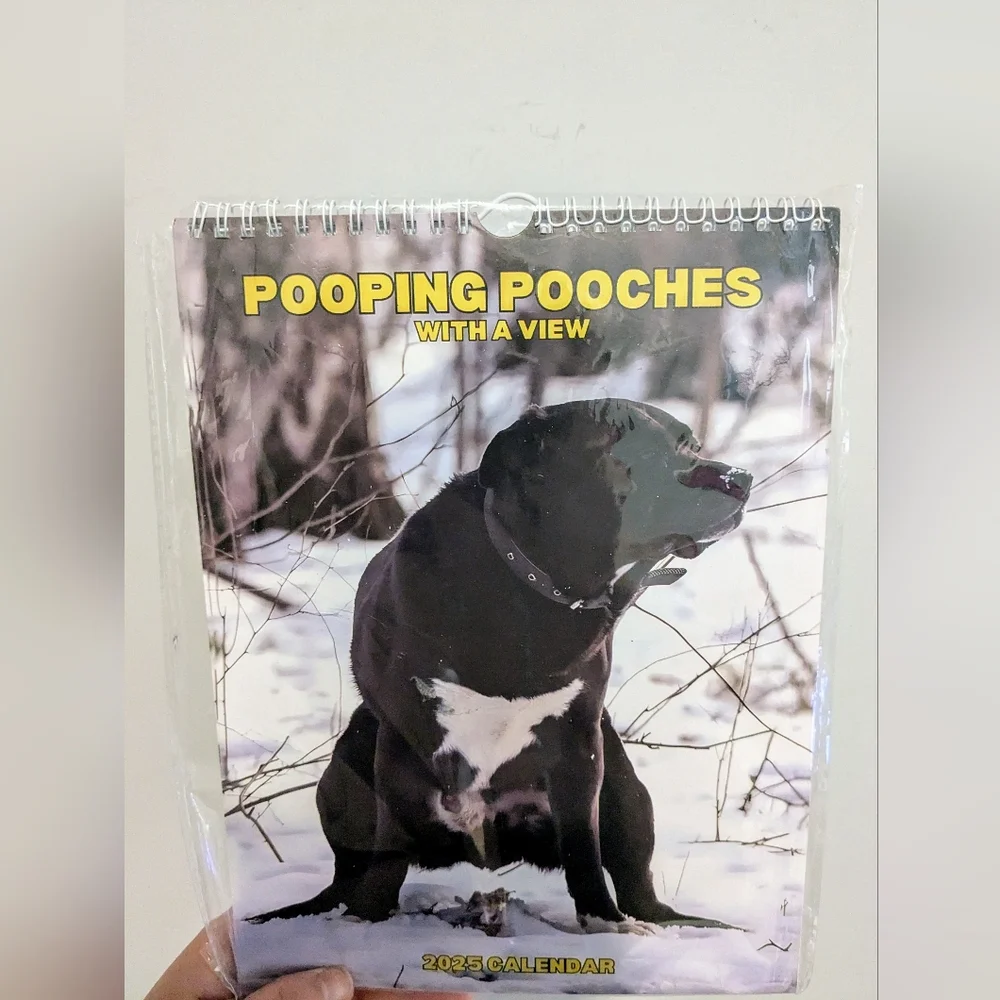 Pooping Pooches 2025 Calendar